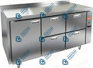Стол холодильный (без агрегата)  HICOLD  GN 122/TN P