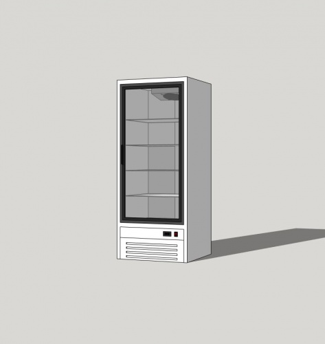 Холодильный шкаф ШВУП1ТУ-0,75 С (В, +1…+10) эл-мех. замок