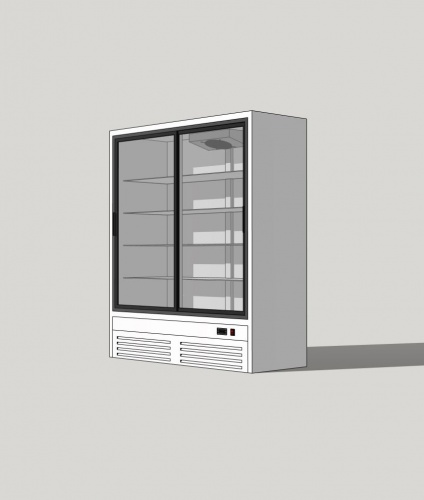 Холодильный шкаф ШВУП1ТУ-1,4 К (С, +5…+10) эл-мех. замок 