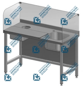 Стол для чистки рыбы