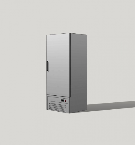 Холодильный шкаф ШНУП1ТУ-0,7 М (В, -18) нерж. 