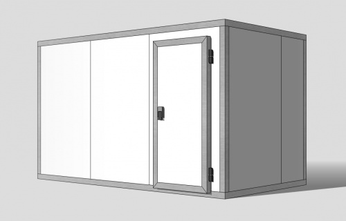 Холодильная камера 80 мм, 2,2х1,96x3,76
