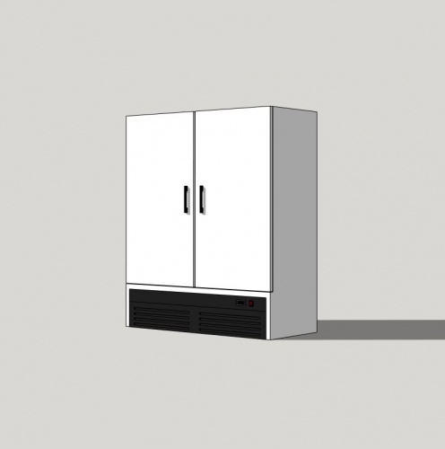 Холодильный шкаф ШНУП1ТУ-1,2 М (В, -18) с доводчиком