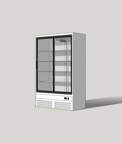 Холодильный шкаф ШВУП1ТУ-0.8 К (С, +3... +10) эл-мех. замок