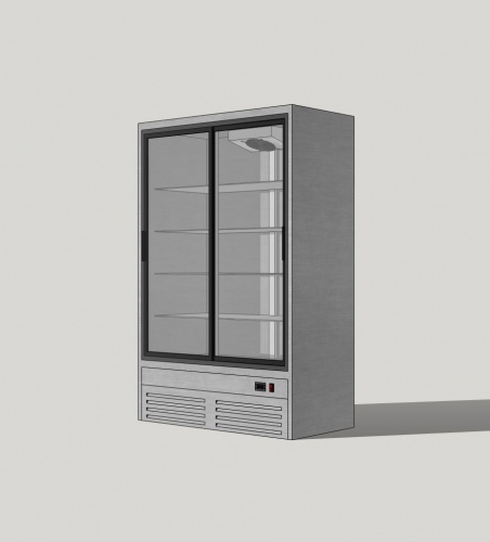Холодильный шкаф ШВУП1ТУ-1,12 К (В, +1…+10) нерж.