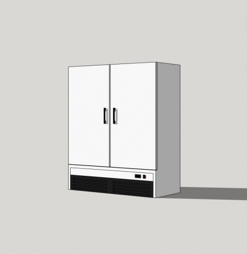 Холодильный шкаф ШНУП1ТУ-1,4 М (В, -18) с доводчиком