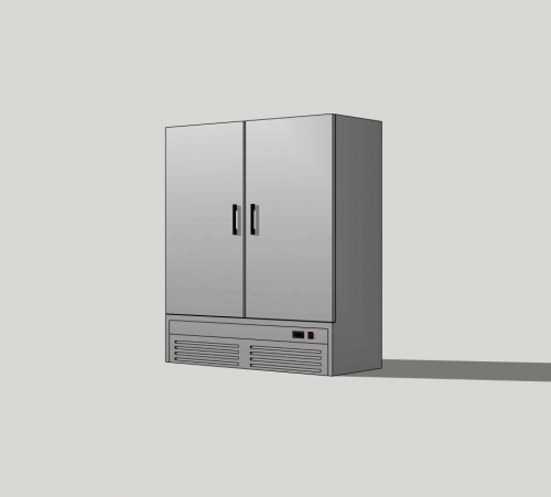 Холодильный шкаф ШСУП1ТУ-1,2 М (В, 0…+8) нерж.