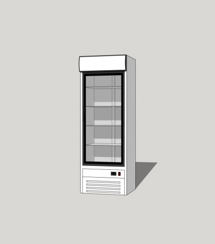 Холодильный шкаф ШНУП1ТУ-0,6 С (В, -18) К, эл-мех. замок