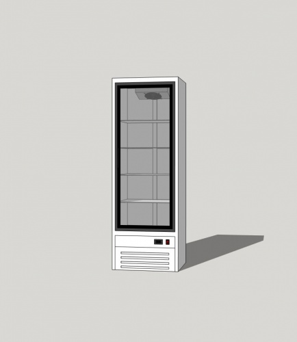 Холодильный шкаф ШНУП1ТУ-0,5 С (В, -18) эл-мех.замок, с доводчиком