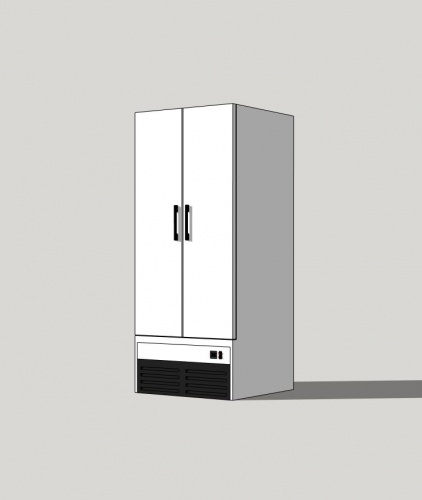 Холодильный шкаф ШНУП1ТУ-0,75 М (B, -18) с доводчиком