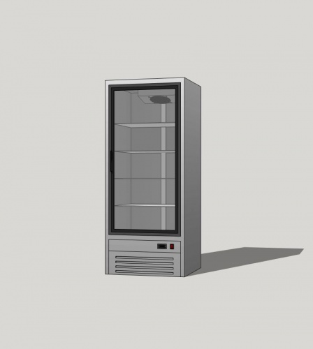 Холодильный шкаф ШСУП1ТУ-0,75 С (В, -6…+6) нерж. 