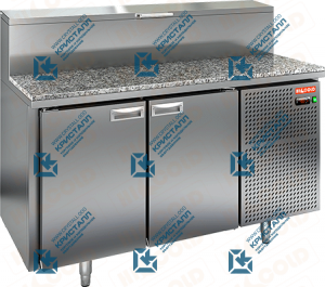 Стол холодильный для пиццы  HICOLD  PZ2-11/GN камень