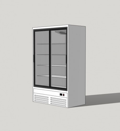 Холодильный шкаф ШВУП1ТУ-1,12 К (В, +1…+10) эл-мех. замок
