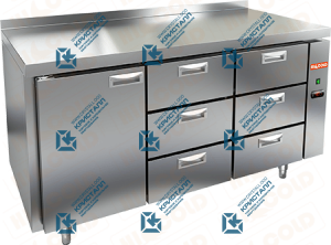 Стол холодильный (без агрегата)  HICOLD  SN 133/TN P